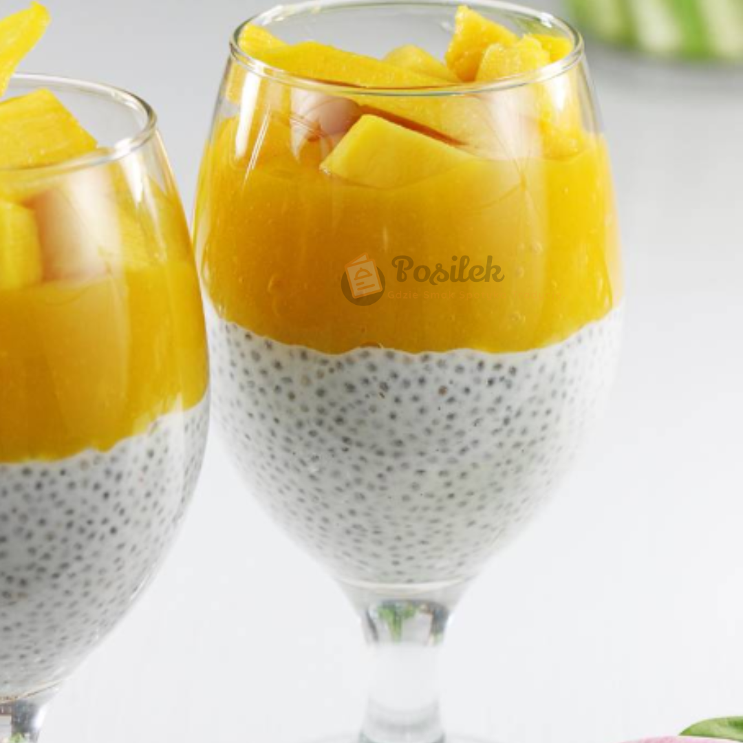 Pudding chia z mango